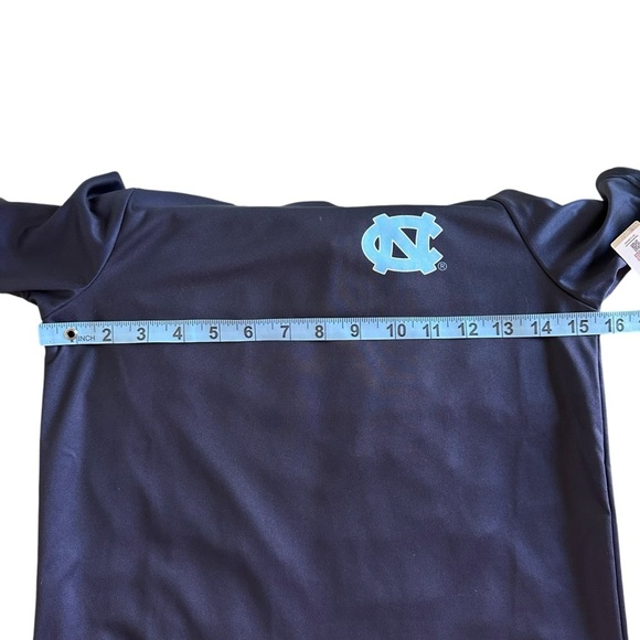 NWT Columbia Boys Medium 10/12 PFG UNC Chapel Hill Omni Shade Short Sleeve Blue - Picture 4 of 8